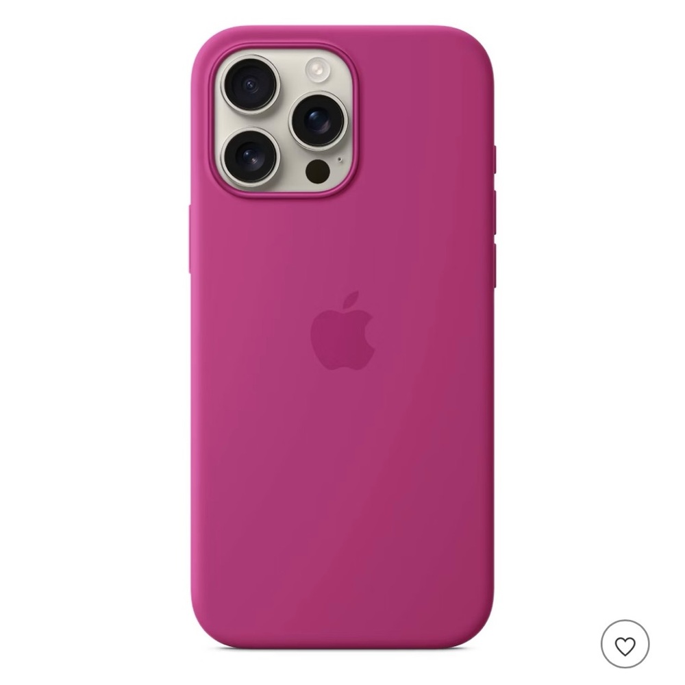 Apple Silicone Case for iPhone - Pink
